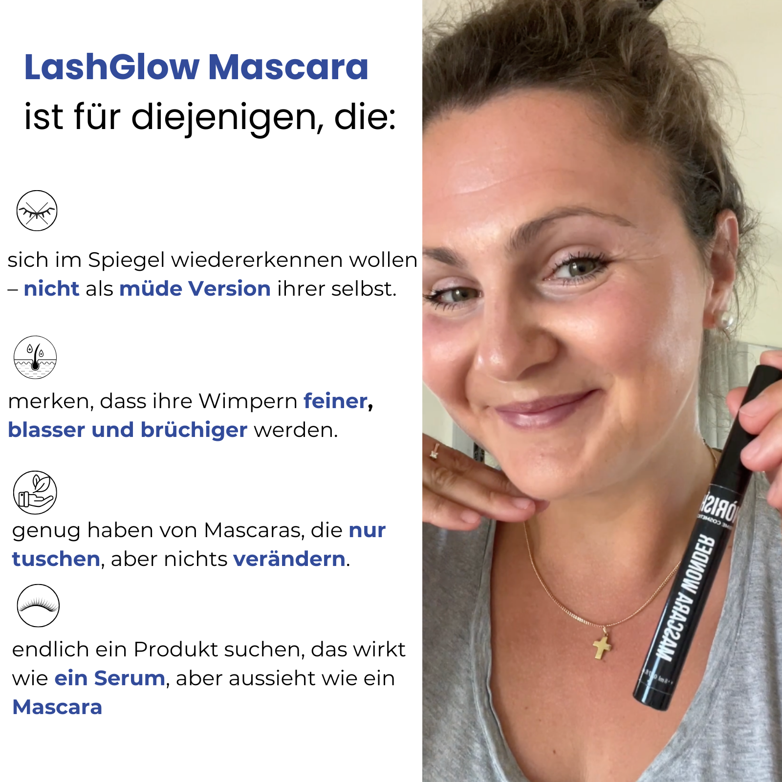 LashGlow Mascara - Strahlende Wimpern
