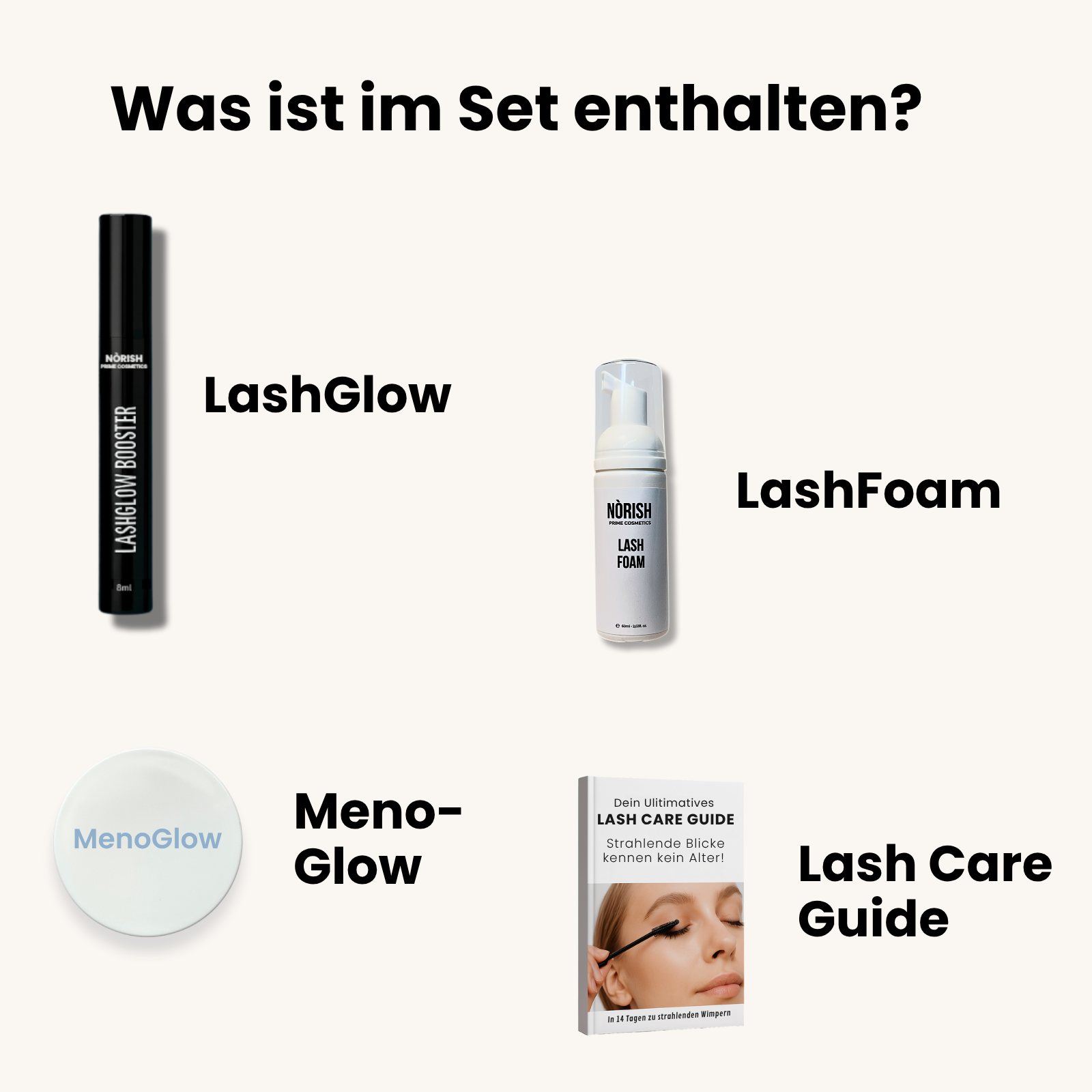 Meno & LashGlow 5in1 Set