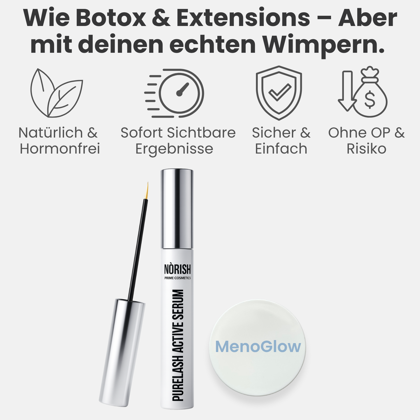 MenoGlow & PureLash Set