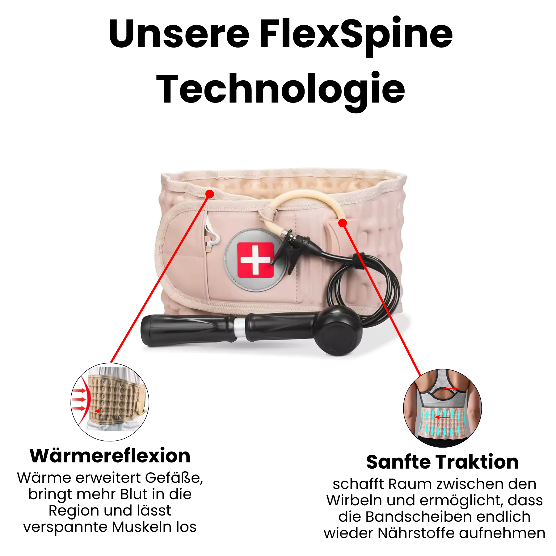 Norish FlexSpine 3in1 Rückengürtel