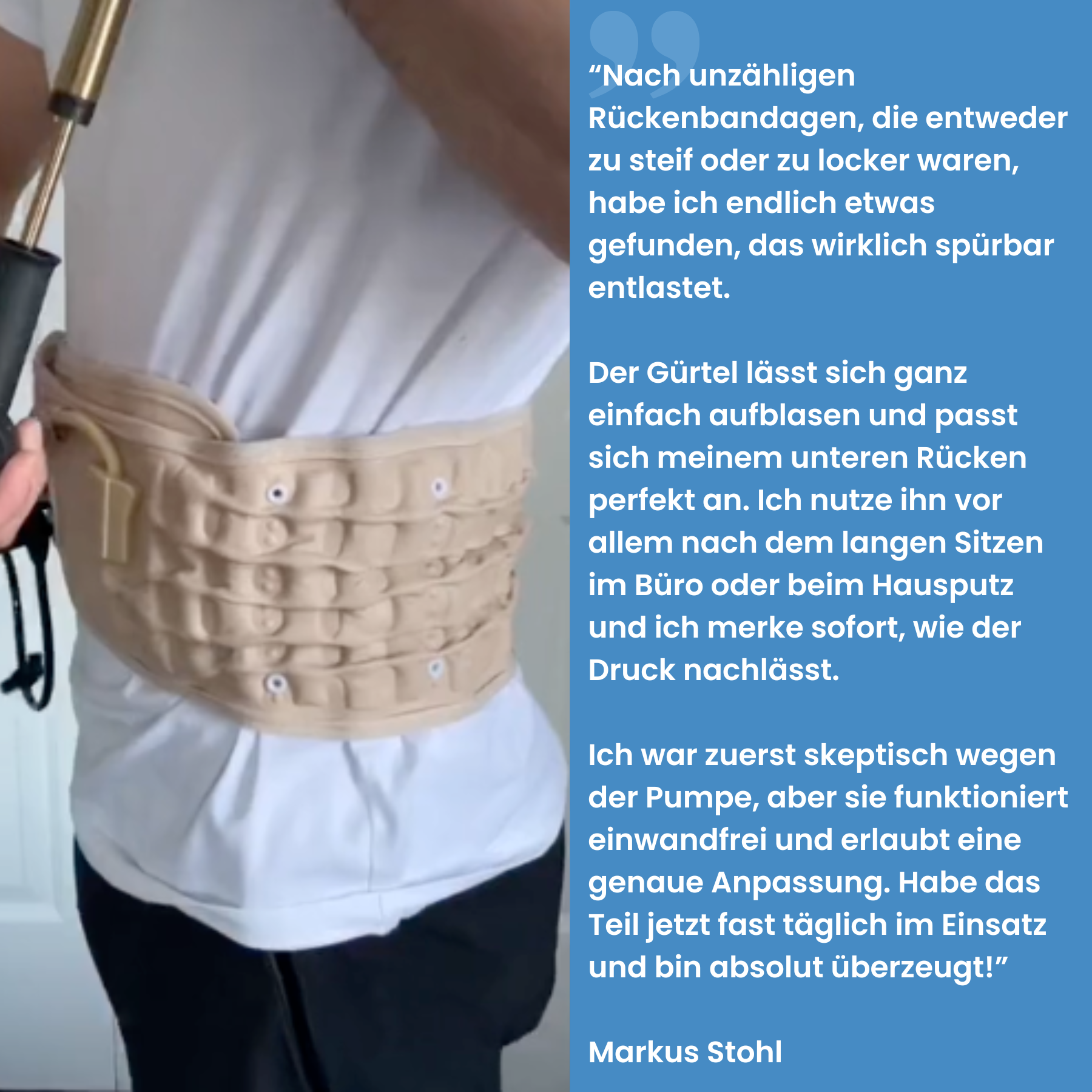 Norish FlexSpine 3in1 Rückengürtel