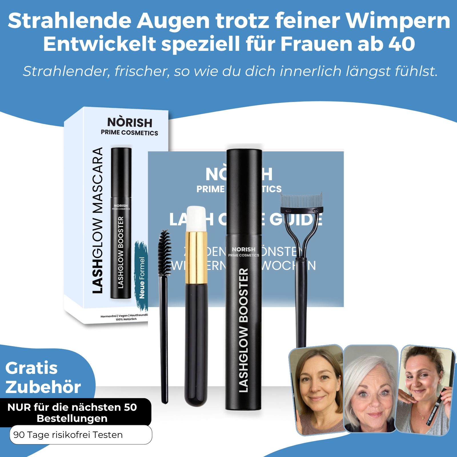 LashGlow Mascara - Strahlende Wimpern