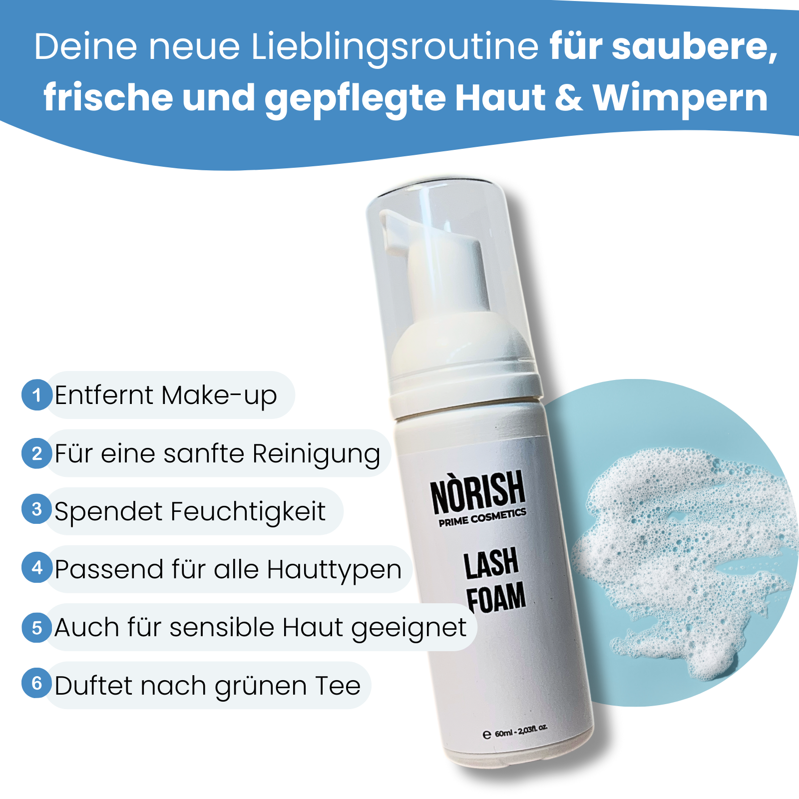Sanfte Reinigung & Pflege
